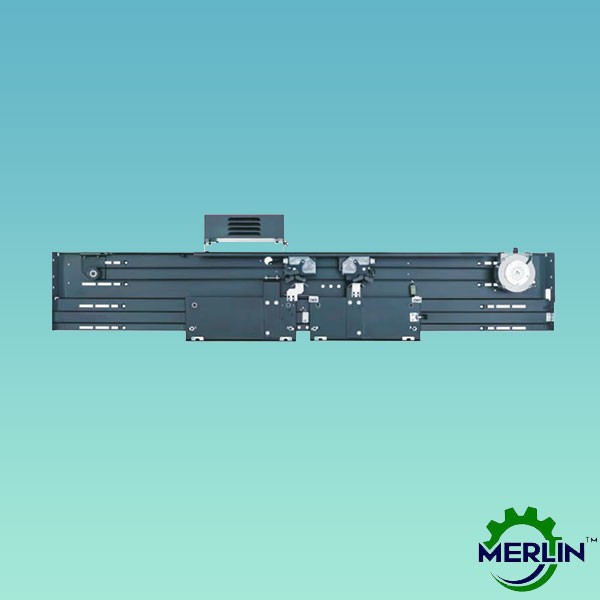 2 Panel Center Opening Elevator Door Header | HDO-01P-1 Landing Door Device (PMS) | 800 MM